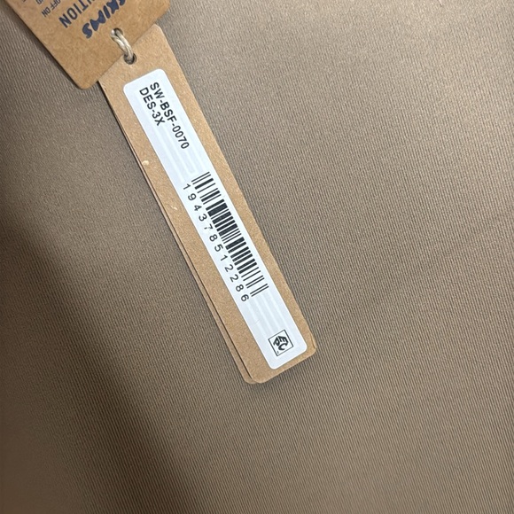 Skims Womens Size 3X Sport Swim Full Length Tan Desert Bodysuit beach watersport - Picture 9 of 12